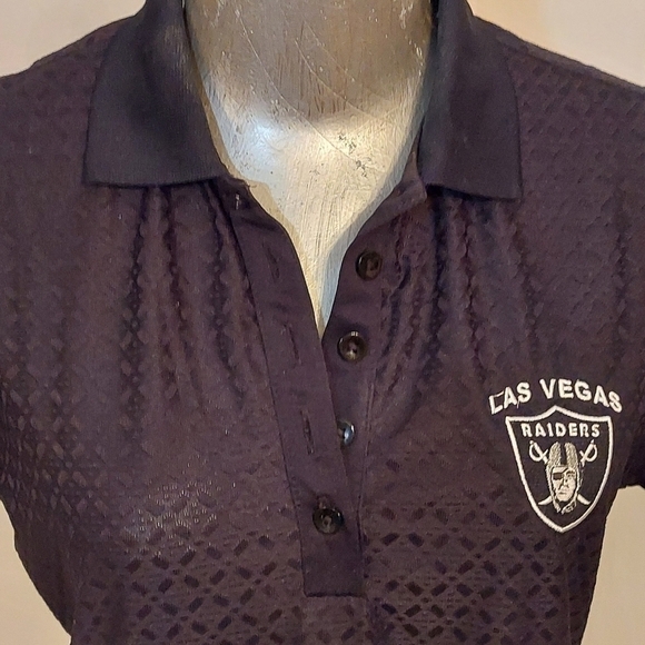LAS Vegas raiders polo t-shirt size small - Picture 7 of 12